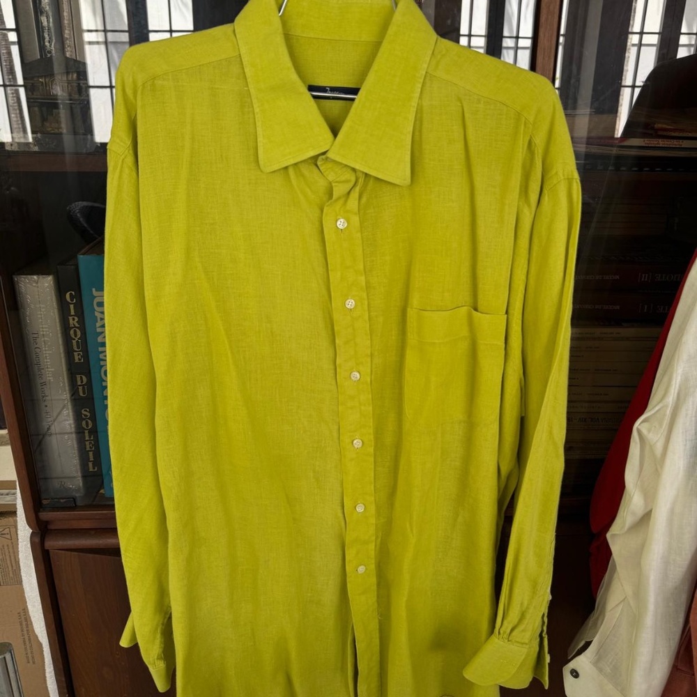Ingram Long Sleeve Linen Button Down Shirt